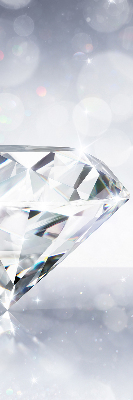 Estor enrollable de tela diamantes