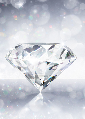 Estor enrollable de tela diamantes