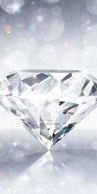 Estor enrollable de tela diamantes