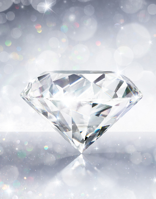 Estor enrollable de tela diamantes