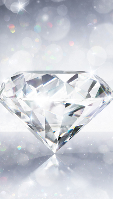 Estor enrollable de tela diamantes