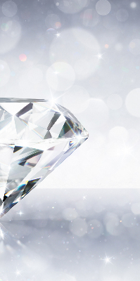 Estor enrollable de tela diamantes