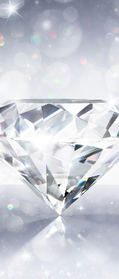 Estor enrollable de tela diamantes