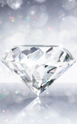Estor enrollable de tela diamantes