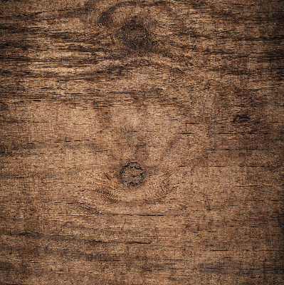 Estor enrollable de tela en color madera oscura