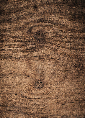 Estor enrollable de tela en color madera oscura