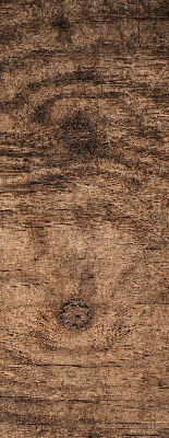 Estor enrollable de tela en color madera oscura
