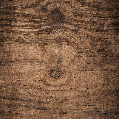 Estor enrollable de tela en color madera oscura