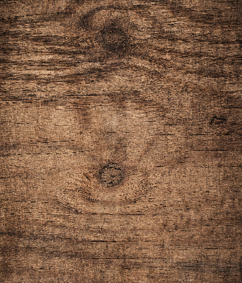 Estor enrollable de tela en color madera oscura