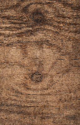 Estor enrollable de tela en color madera oscura