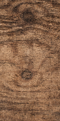 Estor enrollable de tela en color madera oscura