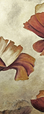 Estor opaco de flores