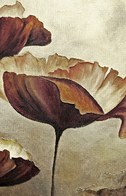 Estor opaco de flores