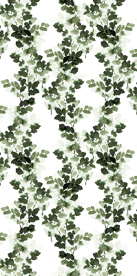 Estor decorativo con hojas