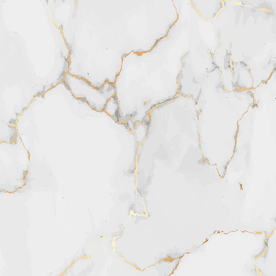 Estor decorativo con acabado de mármol blanco