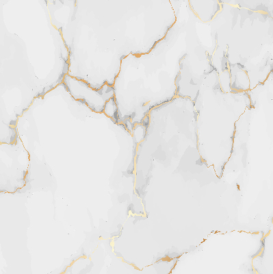 Estor decorativo con acabado de mármol blanco