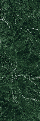 Estor enrollable de tela en color mármol verde