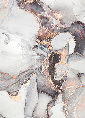 Estor decorativo en mármol gris