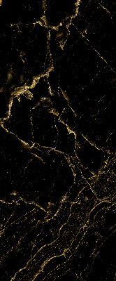 Estor enrollable de tela en color mármol negro