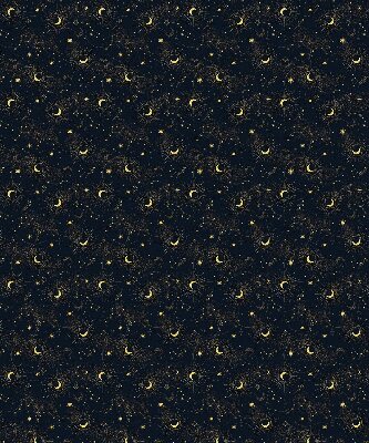 Estor decorativo luna y estrellas