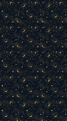 Estor decorativo luna y estrellas