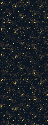 Estor decorativo luna y estrellas
