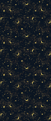 Estor decorativo luna y estrellas