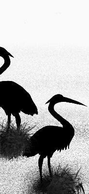 Estor opaco garzas
