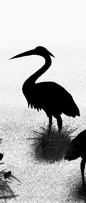 Estor opaco garzas