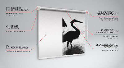 Estor opaco garzas