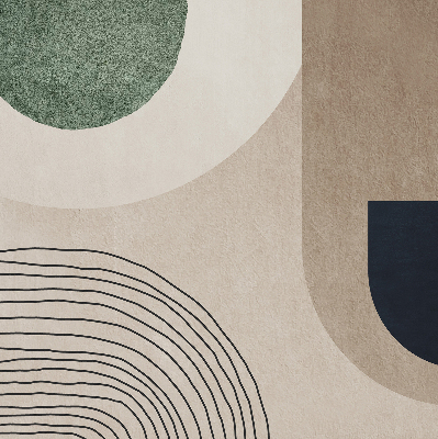 Estor decorativo de abstracción