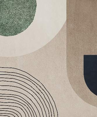 Estor decorativo de abstracción