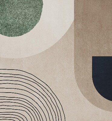 Estor decorativo de abstracción