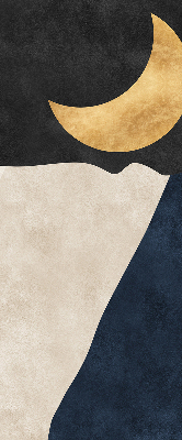 Estor enrollable de tela de abstracción moderna