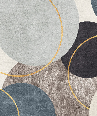 Estor decorativo con diseño de abstracción