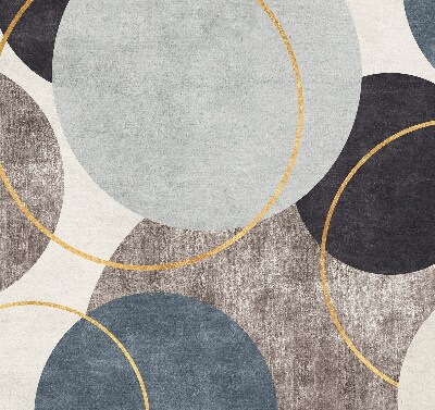 Estor decorativo con diseño de abstracción