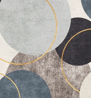 Estor decorativo con diseño de abstracción