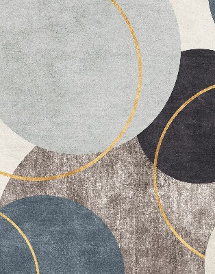 Estor decorativo con diseño de abstracción