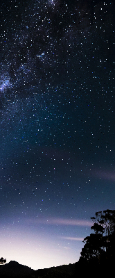 Estor opaco cielo estrellado