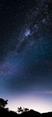 Estor opaco cielo estrellado