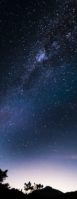 Estor opaco cielo estrellado