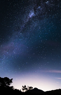 Estor opaco cielo estrellado