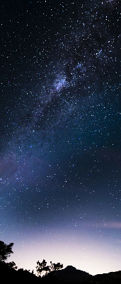 Estor opaco cielo estrellado