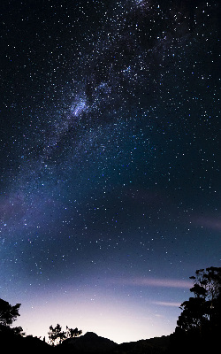 Estor opaco cielo estrellado