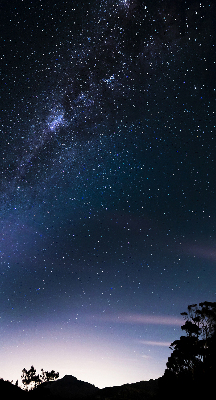 Estor opaco cielo estrellado