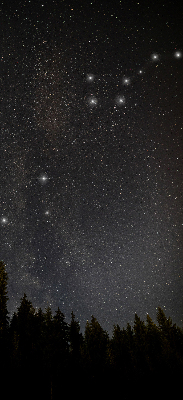 Estor decorativo estrellas en el cielo