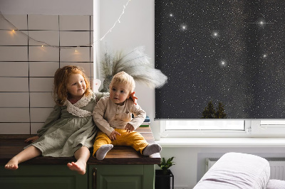 Estor decorativo estrellas en el cielo