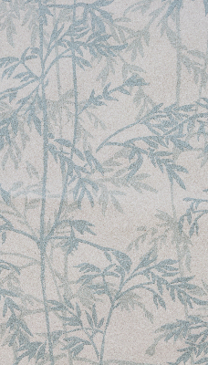 Estor decorativo de hojas