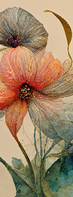 Estor enrollable de tela Flor