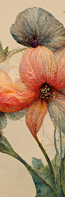 Estor enrollable de tela Flor